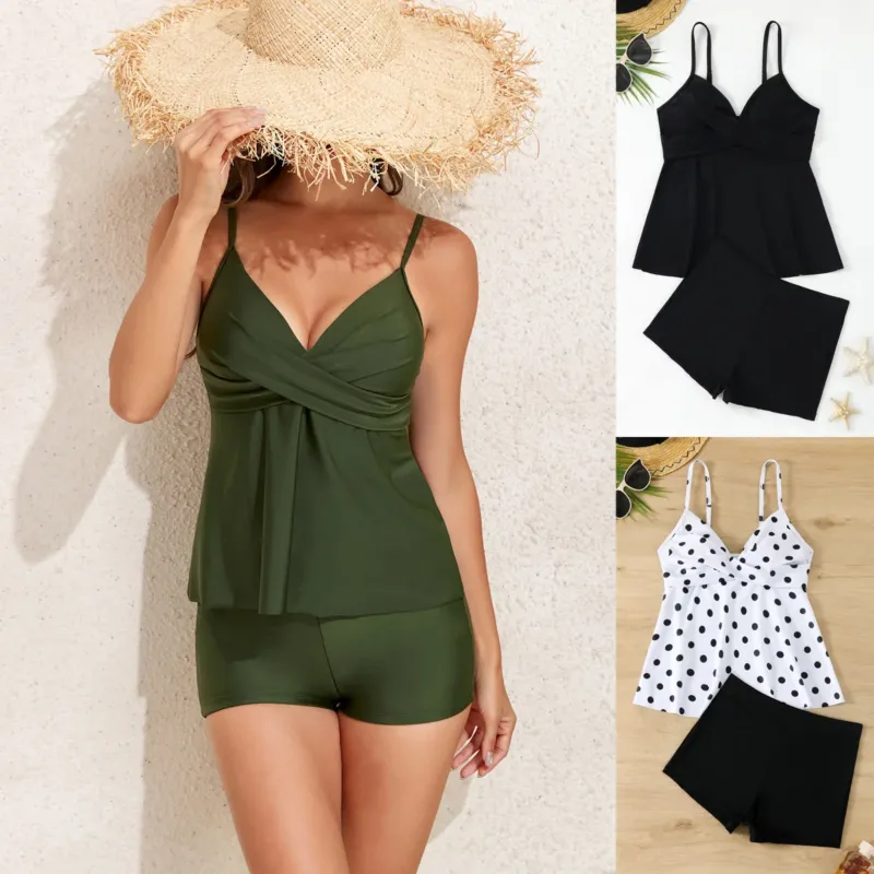 Damen Badeanzug mit Rock und Shorts – Maréssa