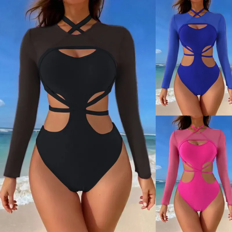 Damen Bikini-Set mit transparentem Oberteil und innovativem Schnitt – Maréssa